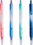 Stilou din plastic, cu mecanism, cerneala termosensibila Nebo, 16303, diverse culori